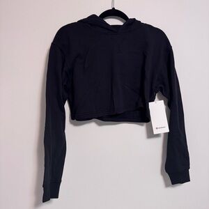 🆕 Lululemon All Yours Cropped Hoodie - Black